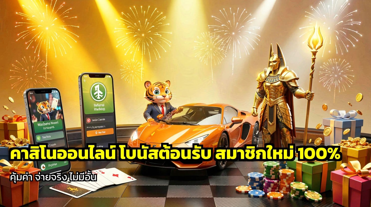 คาสิโนโบนัสต้อนรับ
