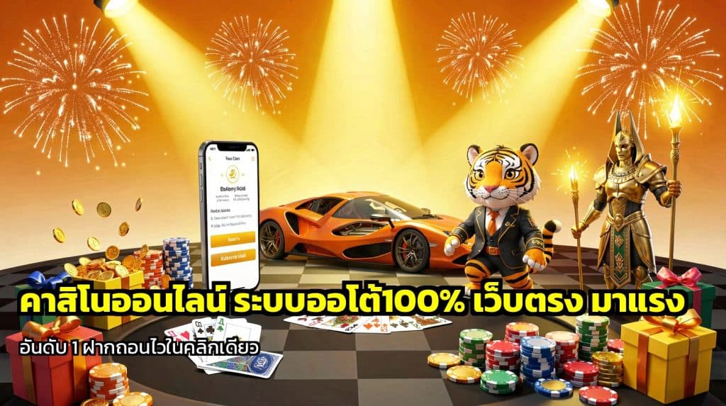 คาสิโนระบบออโต้100%