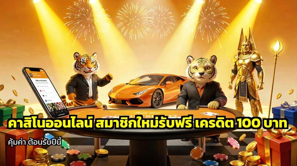 คาสิโนสมาชิกใหม่รับฟรี