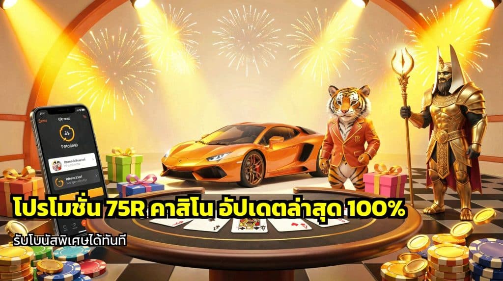 โปรโมชั่น 75R คาสิโน