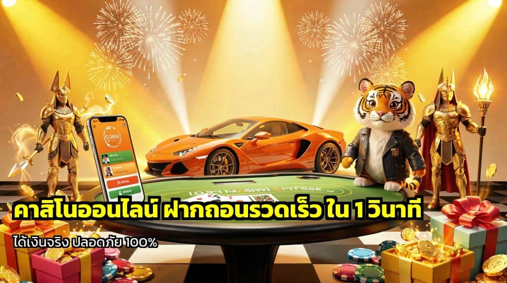 คาสิโนฝากถอนรวดเร็ว