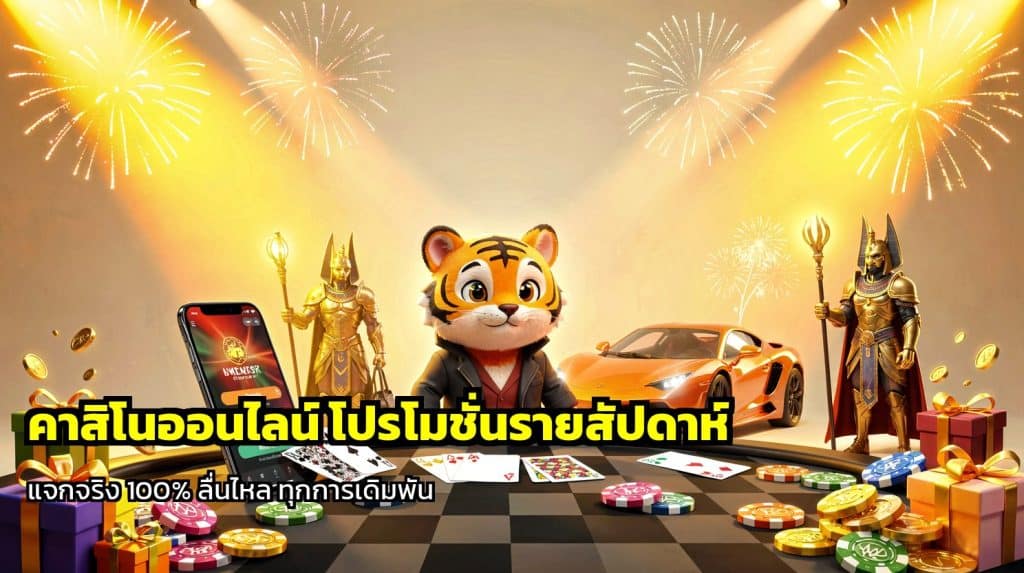 คาสิโนโปรโมชั่นรายสัปดาห์