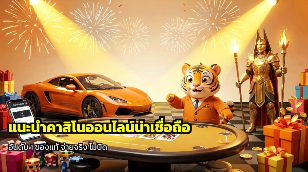แนะนำคาสิโนออนไลน์น่าเชื่อถือ